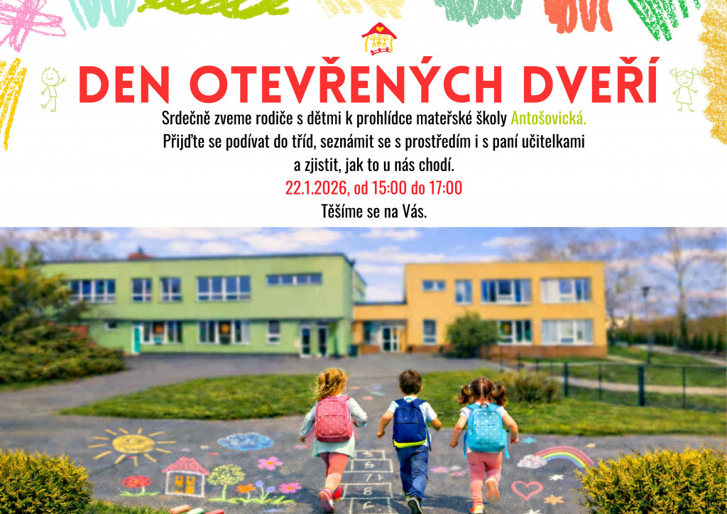 Den otevřených dveří MŠ Antošovická
