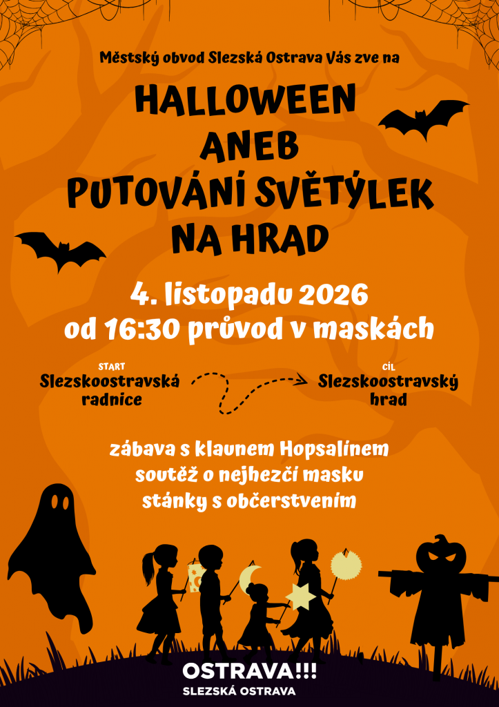 Akce pro rodiče a děti Halloween aneb putování světýlek na Hrad