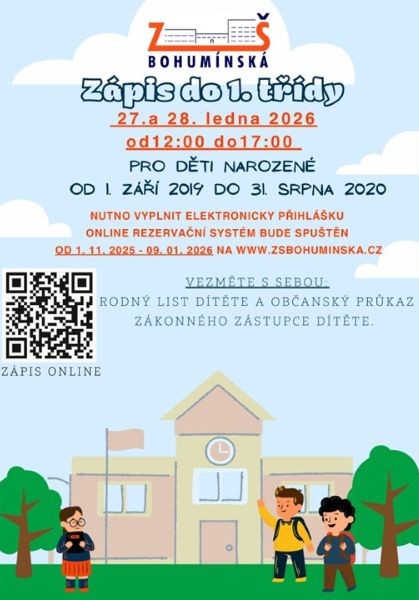 zápis mš bohumínská